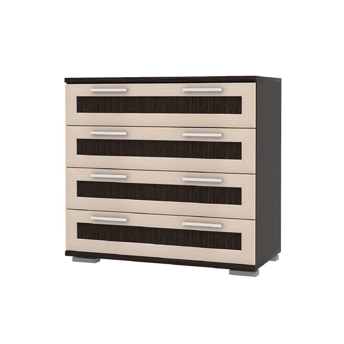 Комод "Латина", 898х452х849 мм, ЛДСП, цвет венге