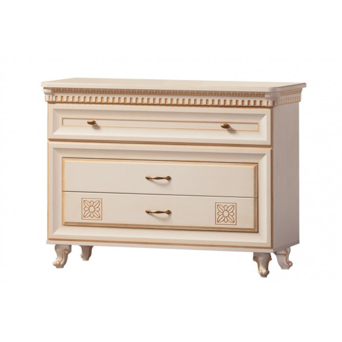 Комод "Марлен", 1190х461х890 мм, ЛДСП, цвет бежевый