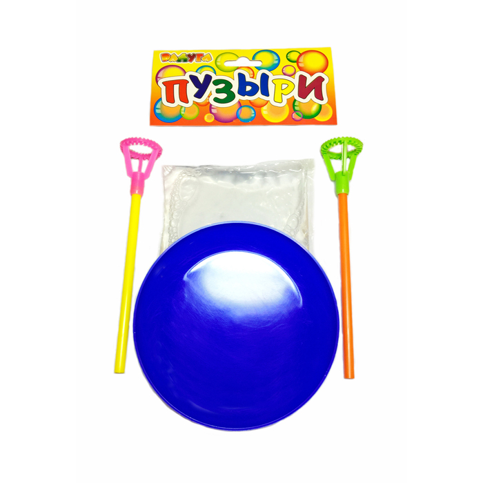 Мыльные пузыри "Радуга" трубки, 100 мл. 321