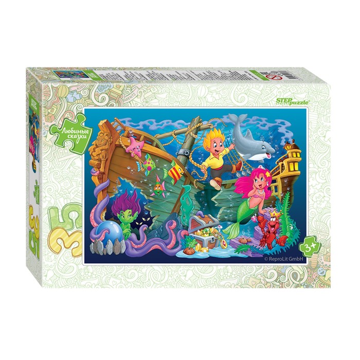 Пазл "Русалочка", 35 элементов