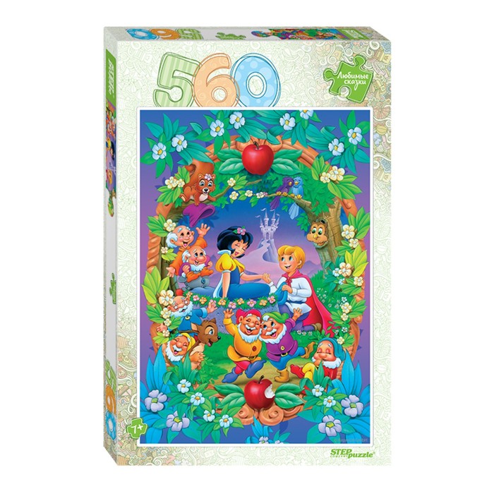 Пазл "Белоснежка", 560 элементов