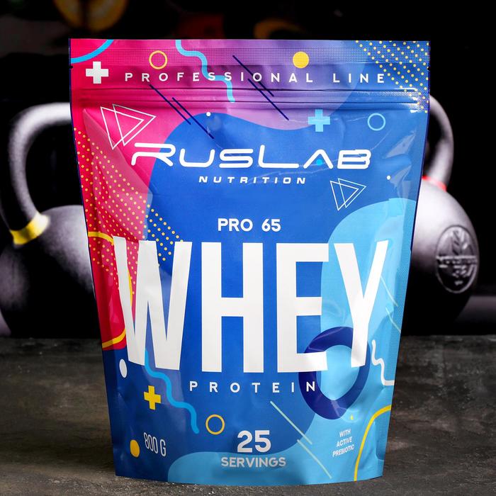 фото Протеин ruslabnutrition pro 65 whey шоколад, 800 г