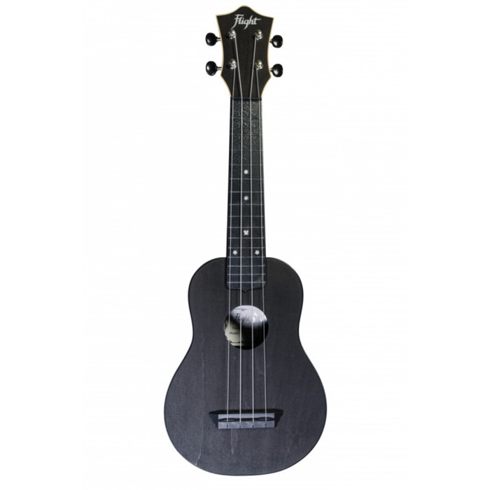 Укулеле FLIGHT TUS 35 BK Travel, сопрано, черная, пластик