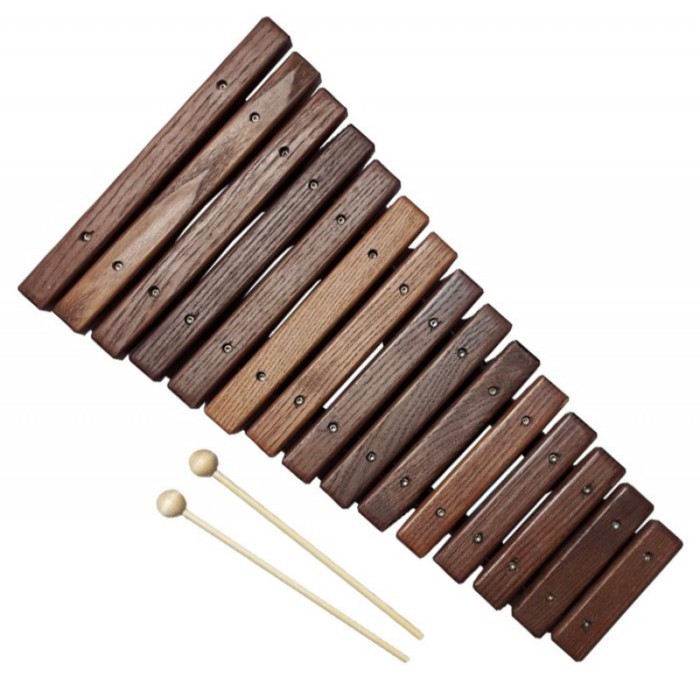 Ксилофон FLIGHT FX-15RB ШОКОЛАД - (15 нот), коричневый, ясень