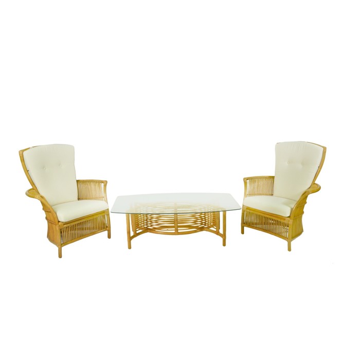 Комплект "Лаундж" 1стол + 2 кресла H