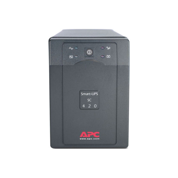 Источник бесперебойного питания APC Smart-UPS SC SC420I, 260Вт, 420ВА, черный