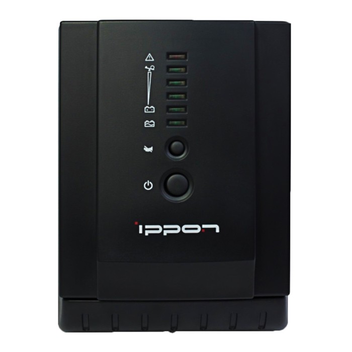 Источник бесперебойного питания Ippon Smart Power Pro 1000, 600Вт, 1000ВА, черный