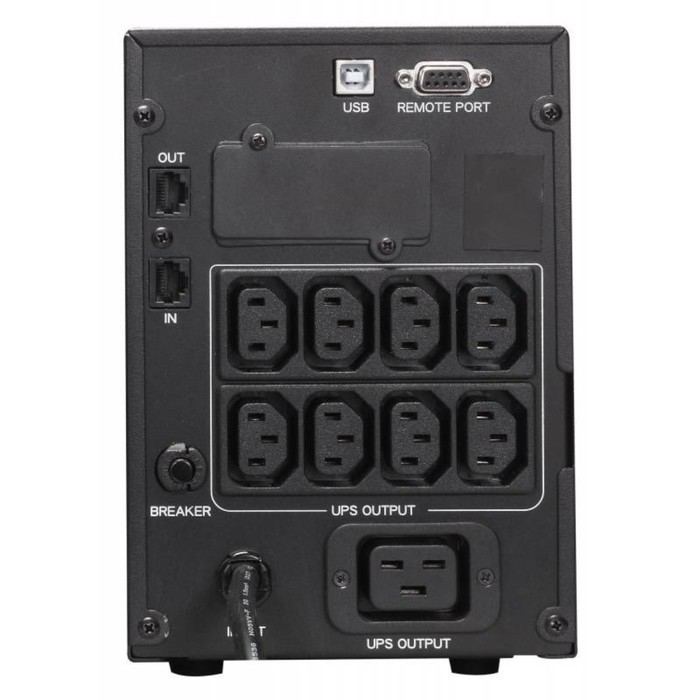 Источник бесперебойного питания Powercom Smart King Pro+ SPT-2000, 1400Вт, 2000ВА, черный