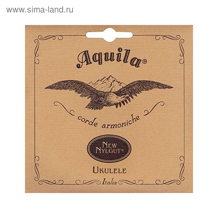 

Струны для укулеле AQUILA NEW NYLGUT 15U тенор (Low G-C-E-A). 4 струна в оплетке.
