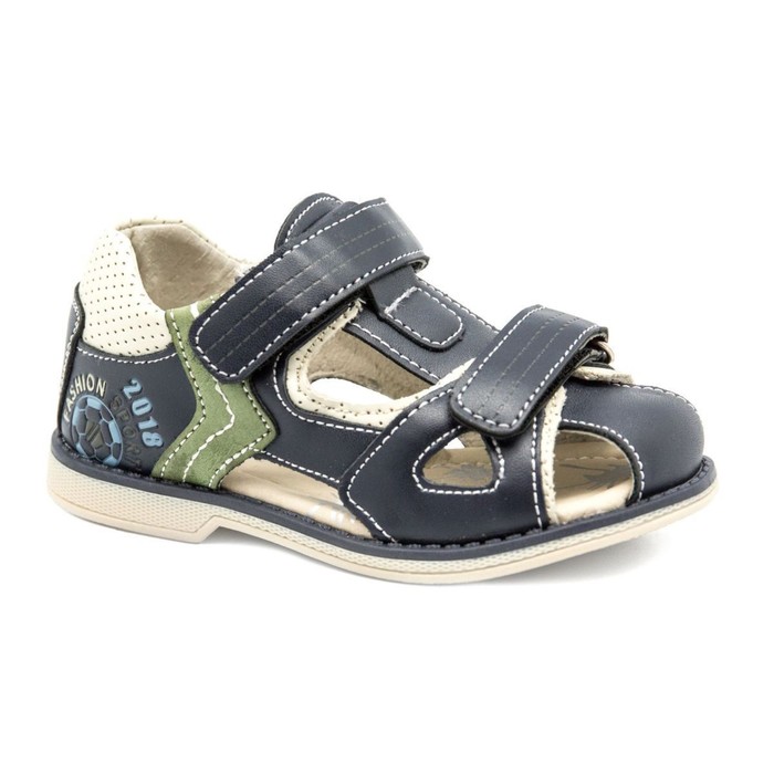 Сандалии для мальчика, 12 пар в коробе 8026-5