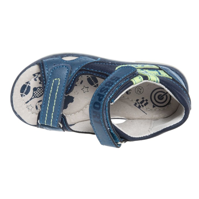 Сандалии для мальчика, 12 пар в коробе 8034