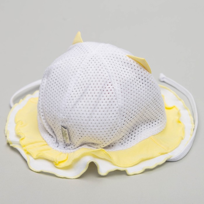 Панама детская, размер 46 см, цвет жёлтый KY-183