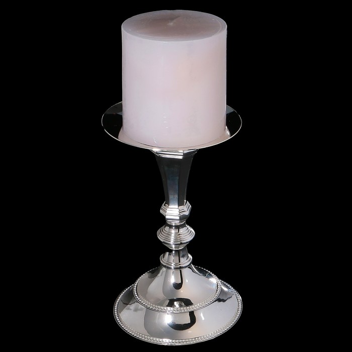 Подсвечник под большую свечу, 10х10х17 см