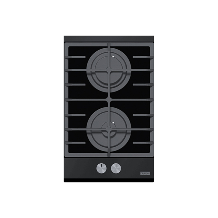 Варочная поверхность Franke FHGL 302 2G  BK C, газовая, 2 конфорки, черный
