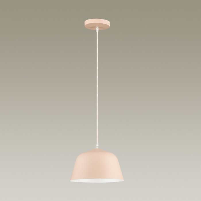 Светильник GWEN 1x60Вт E27 розовый 25x25x115см