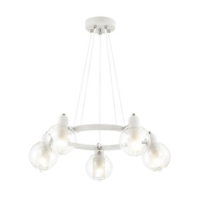 

Люстра RITA 5x40Вт E14, белый 60x60x60 см