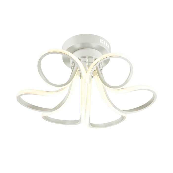 Люстра OSCAR 1x72Вт LED 3000K хром 50x50x21см