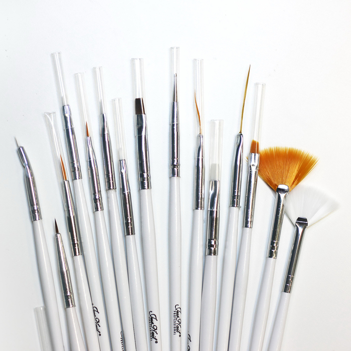 Кисть для дизайна, 15 шт