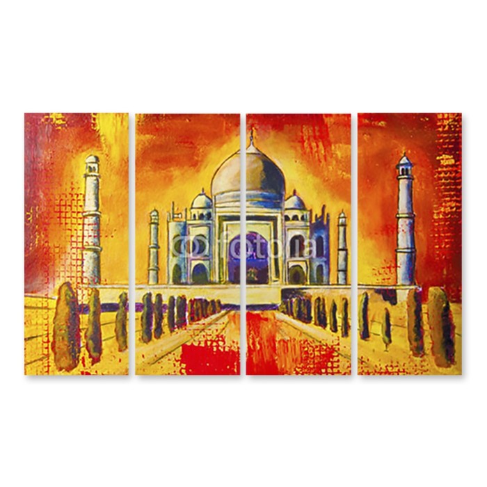 Модульная картина "Тадж-Махал" 90*57 см
