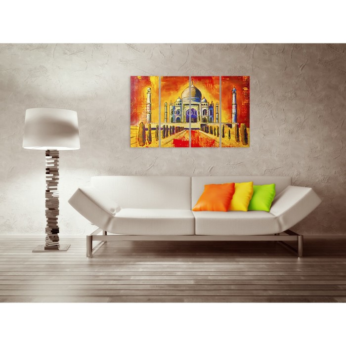 Модульная картина "Тадж-Махал" 90*57 см