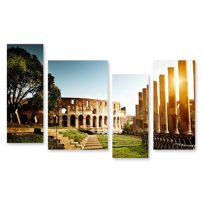Модульная картина "Колизей" 150*92 см