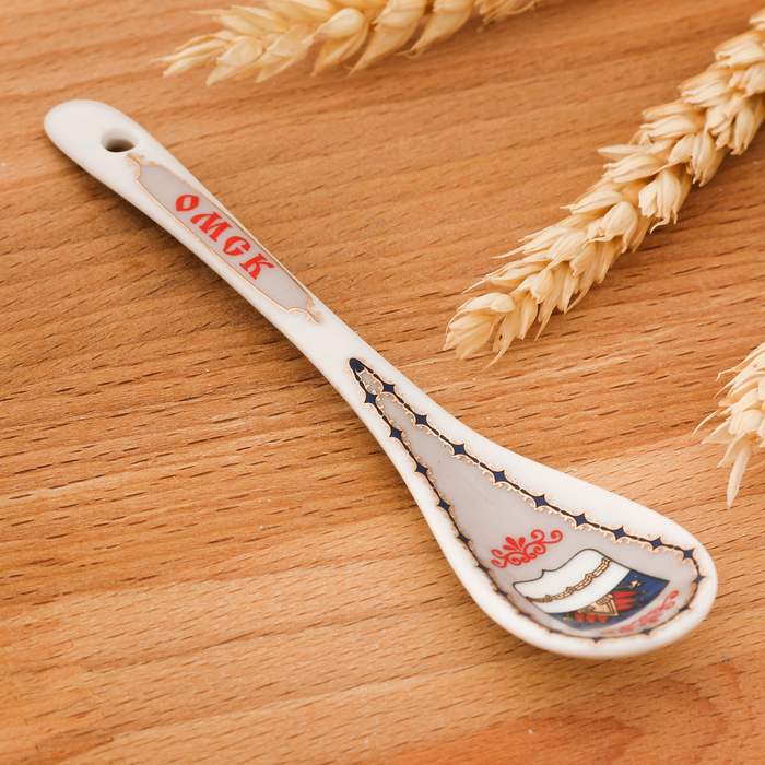 Ложка сувенирная «Омск. Герб»