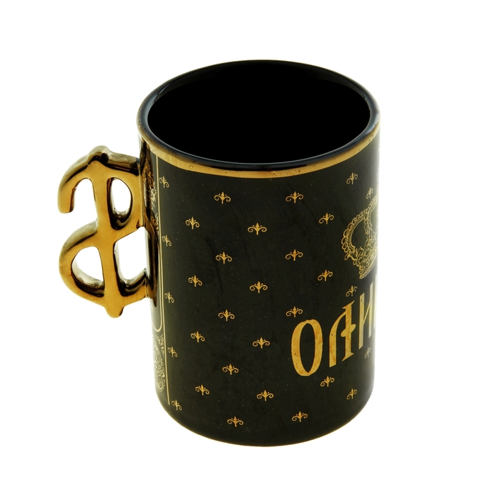 Кружка с ручкой Доллар "Олигарх"