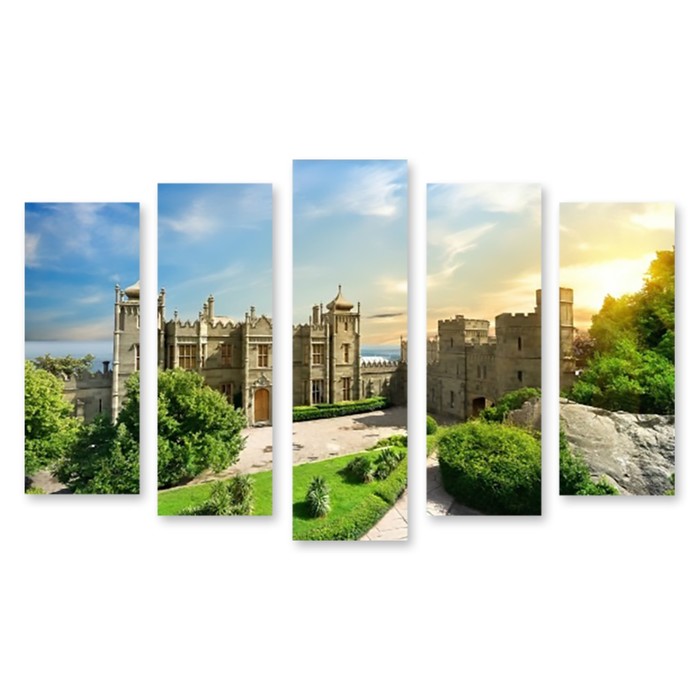 Модульная картина "Сказочный Крым" 90*54 см