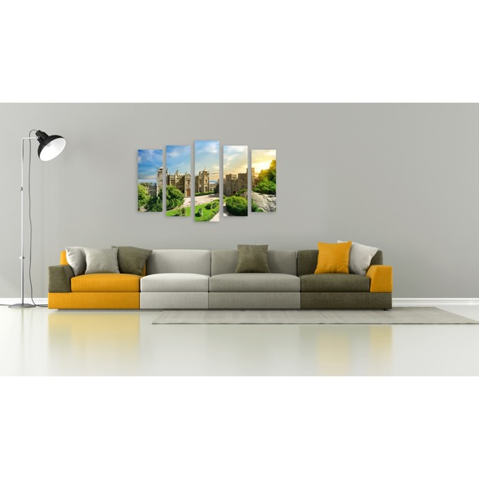 Модульная картина "Сказочный Крым" 90*54 см