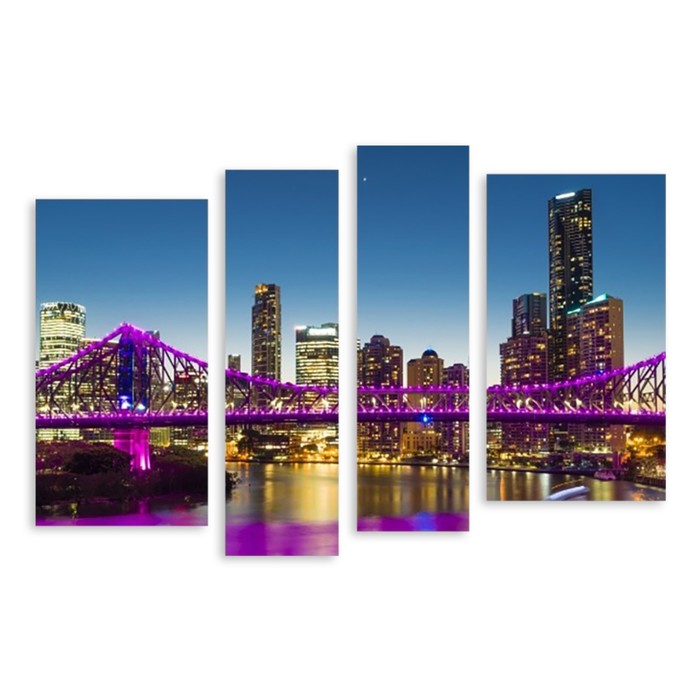 Модульная картина "Ночная Австралия" 120*80 см