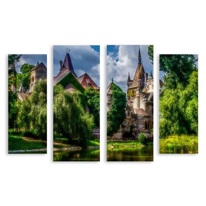 Модульная картина "Будапешт" 120*76 см