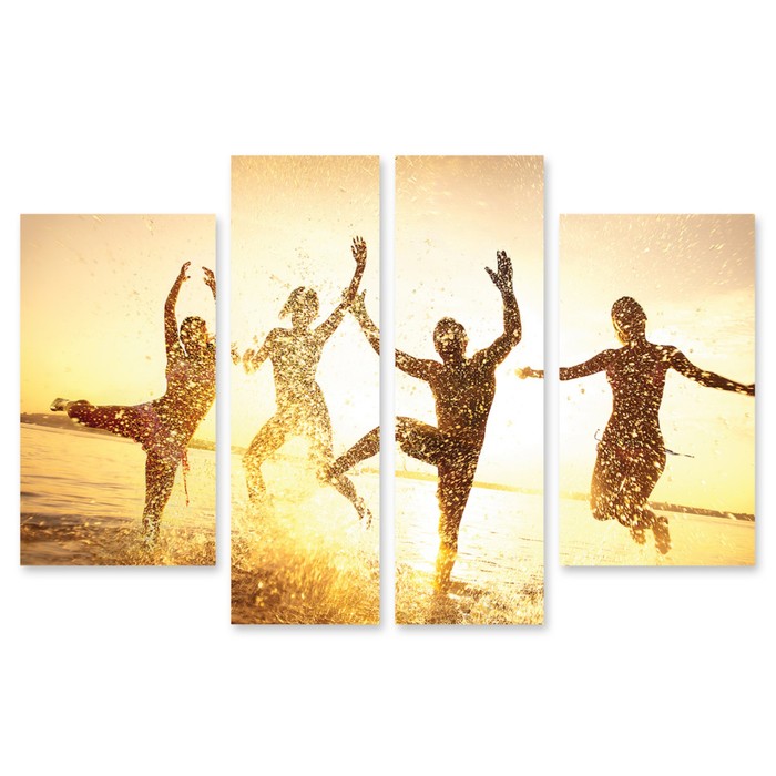 Модульная картина "Радость" 90*60 см