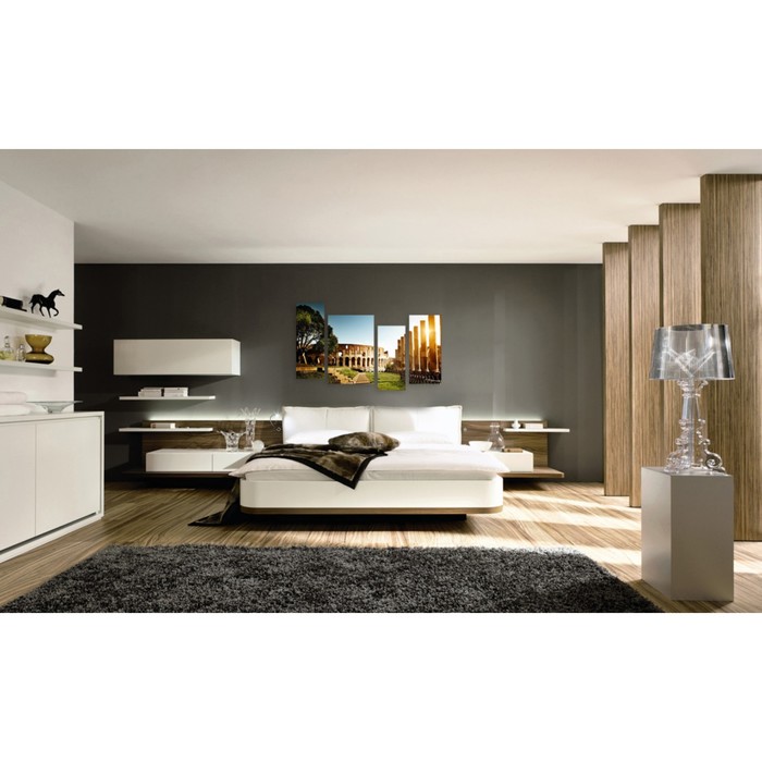 Модульная картина на стекле "Колизей" 90*55 см