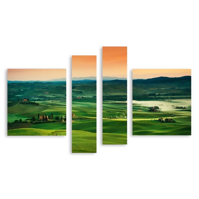 Модульная картина "Тоскана" 90*53 см