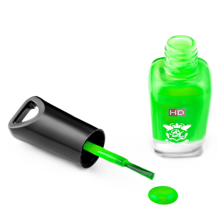 Лак для ногтей Kiss Освежающий Лайм HD Mini Nail Polish, 8 мл