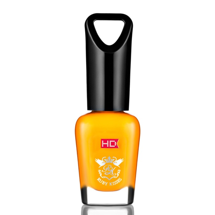 Лак для ногтей Kiss Гавайская Папайя HD Mini Nail Polish, 8 мл