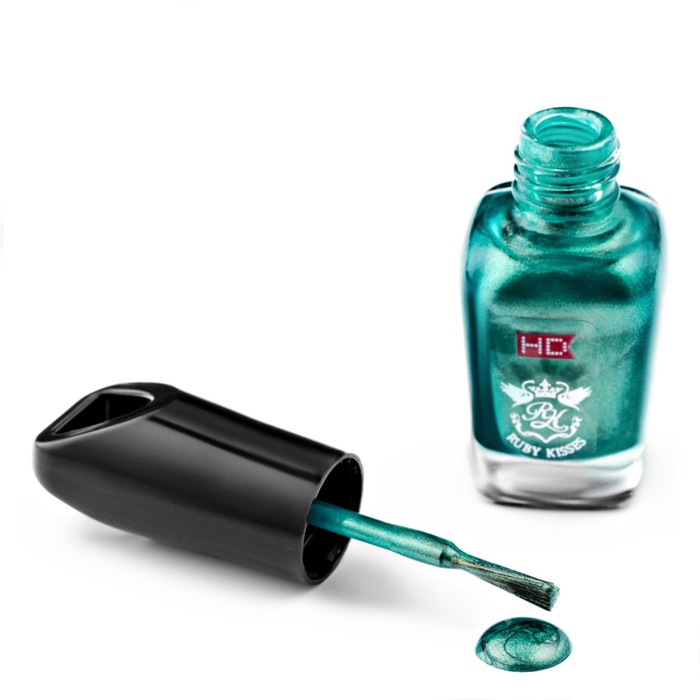 Лак для ногтей Kiss Мягкий Киви HD Mini Nail Polish, 8 мл