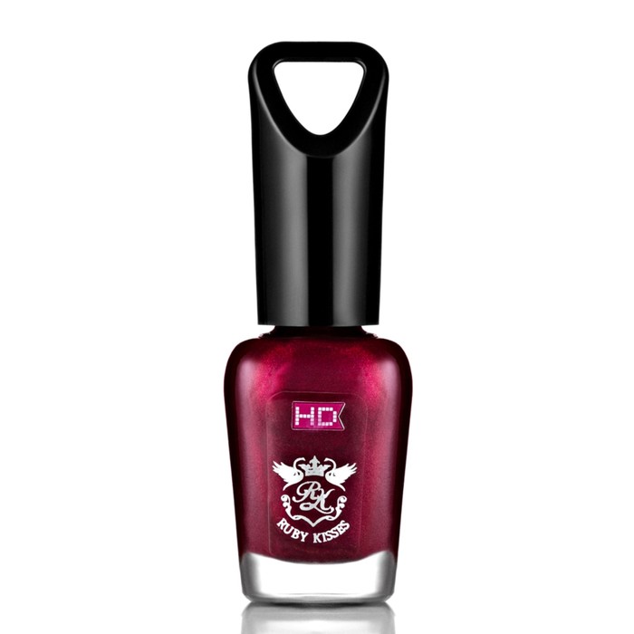 Лак для ногтей Kiss Королевский Гранат HD Mini Nail Polish, 8 мл
