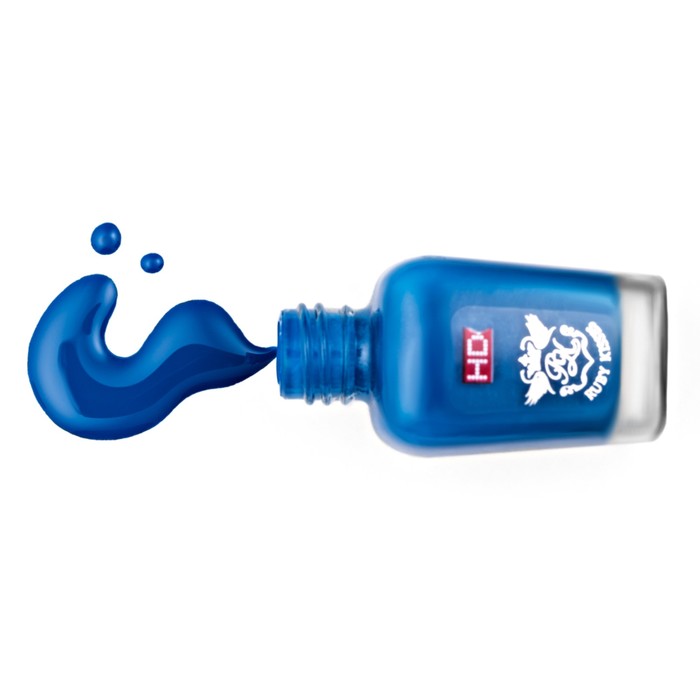 Лак для ногтей Kiss Северная Голубика HD Mini Nail Polish, 8 мл