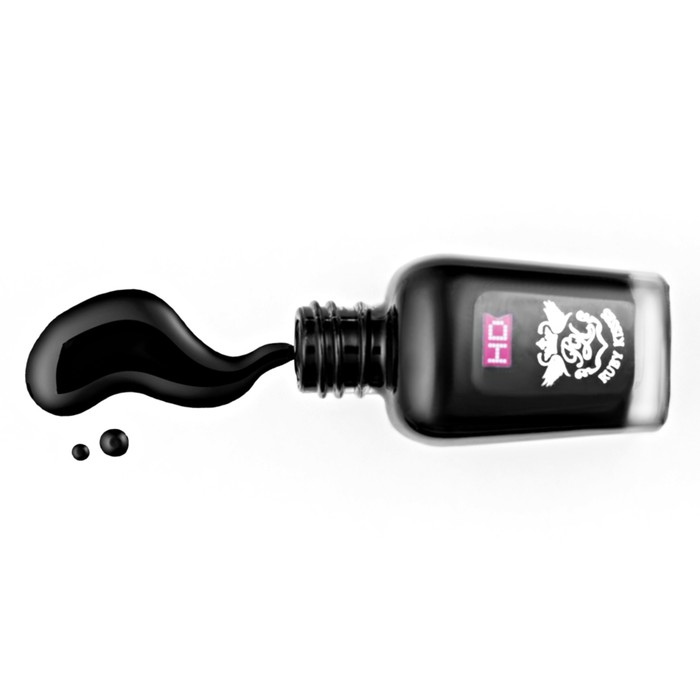 Лак для ногтей Kiss Черная Смородина HD Mini Nail Polish, 8 мл