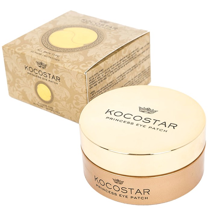 Гидрогелевые патчи для глаз Kocostar Princess Eye Patch, 60 шт
