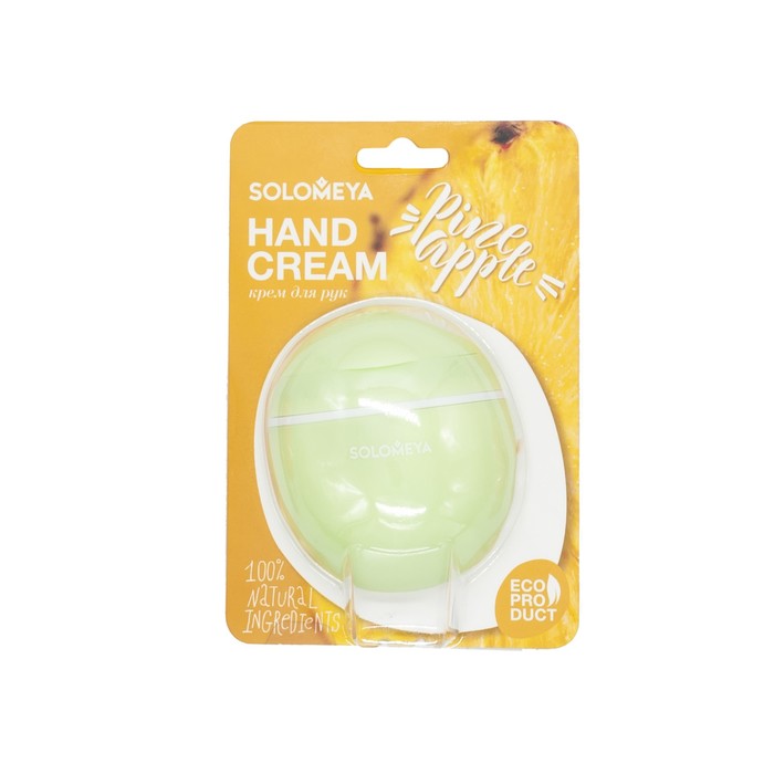Крем для рук Solomeya c маслом Ши и экстрактом ананаса, 40 мл