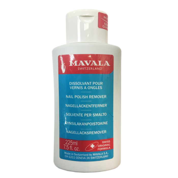 Жидкость для снятия лака Mavala профессиональная голубая, 225 мл