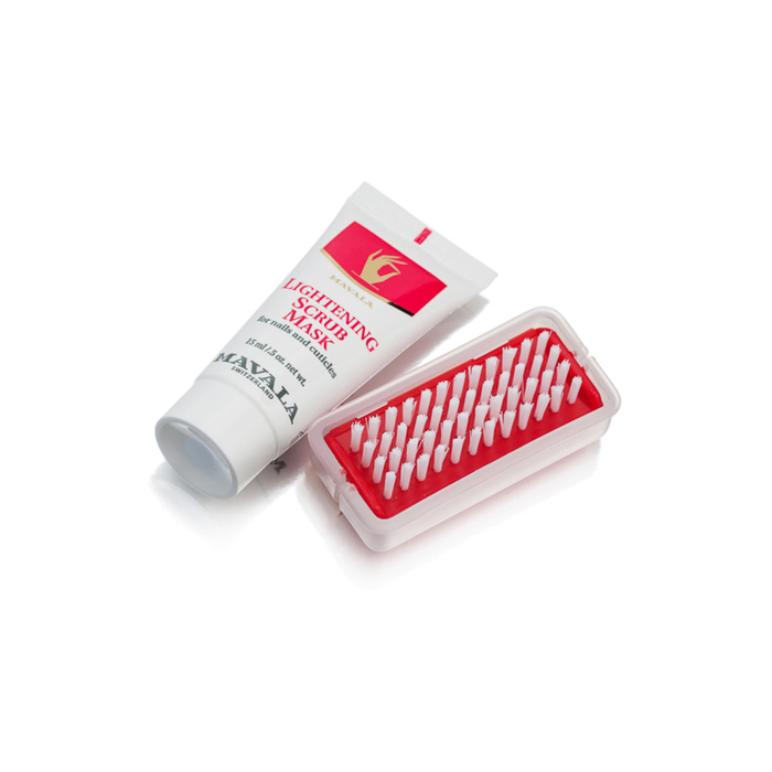 Осветляющая скраб-маска для ногтей Mavala Nail Scrub Mask, 15 мл
