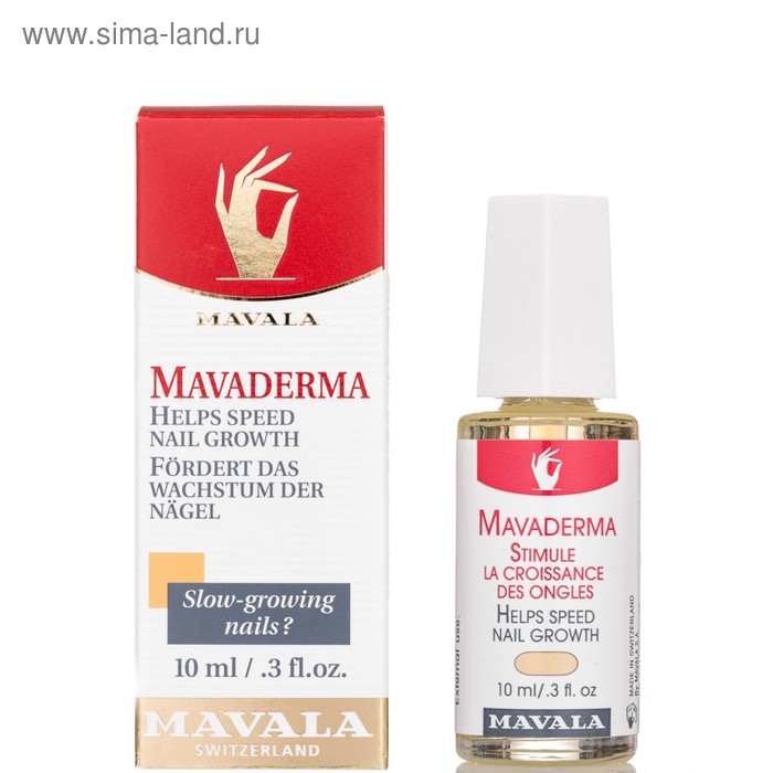 

Средство для быстрого роста ногтей Mavala Mavaderma, 10 мл