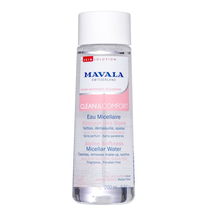 Смягчающая Альпийская Мицеллярная Вода Clean & Comfort Alpine Softness, 200 мл