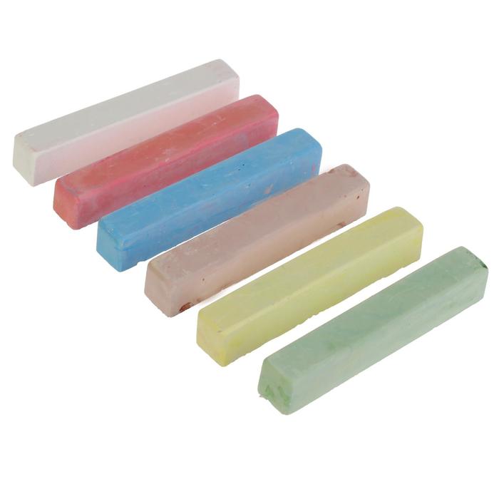 Мелки цветные 6 штук