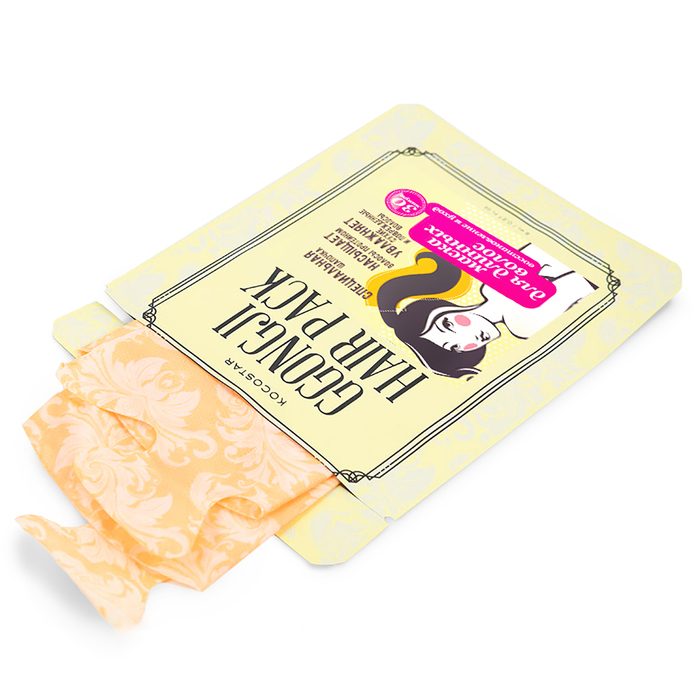 Восстанавливающая маска для поврежденных волос Kocostar "Конский хвост", 8 мл