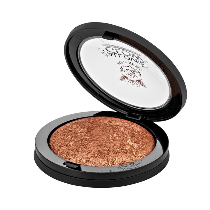 Бронзирующая пудра Kiss Bronze Glow Face & Body Bling Powder
