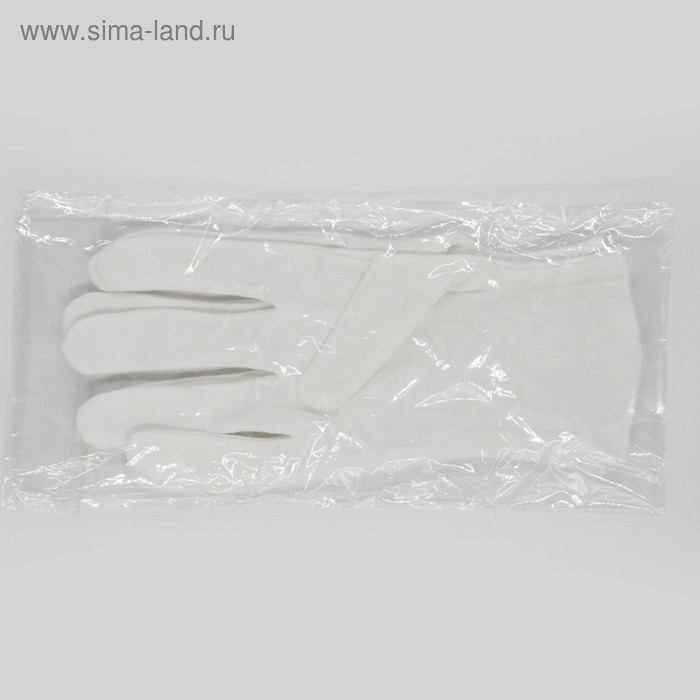 Косметические перчатки Solomeya 100% хлопок, 1 пара solomeya косметические перчатки белые 1 пара